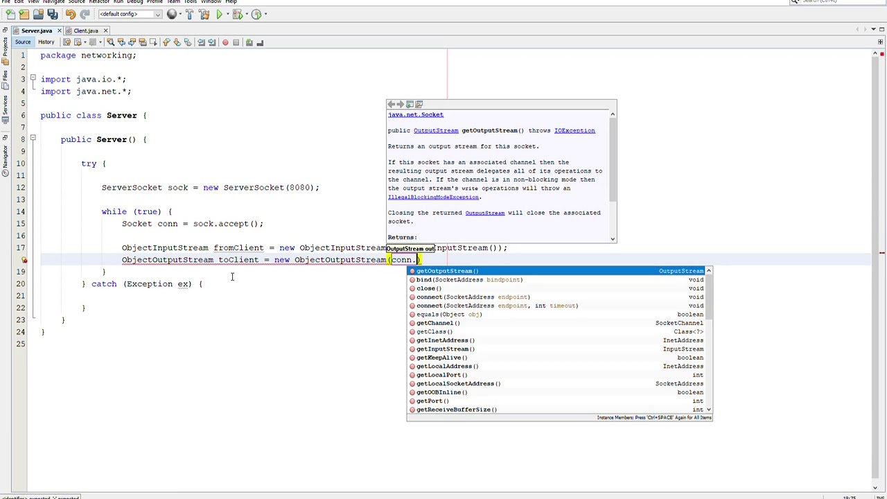 Java Networking part 1