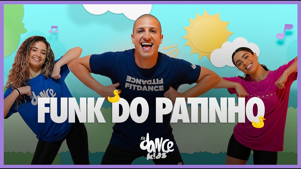 Funk do Patinho - Bento e Tot&oacute; | FitDance Kids & Teen (Coreografia) | Dance Video