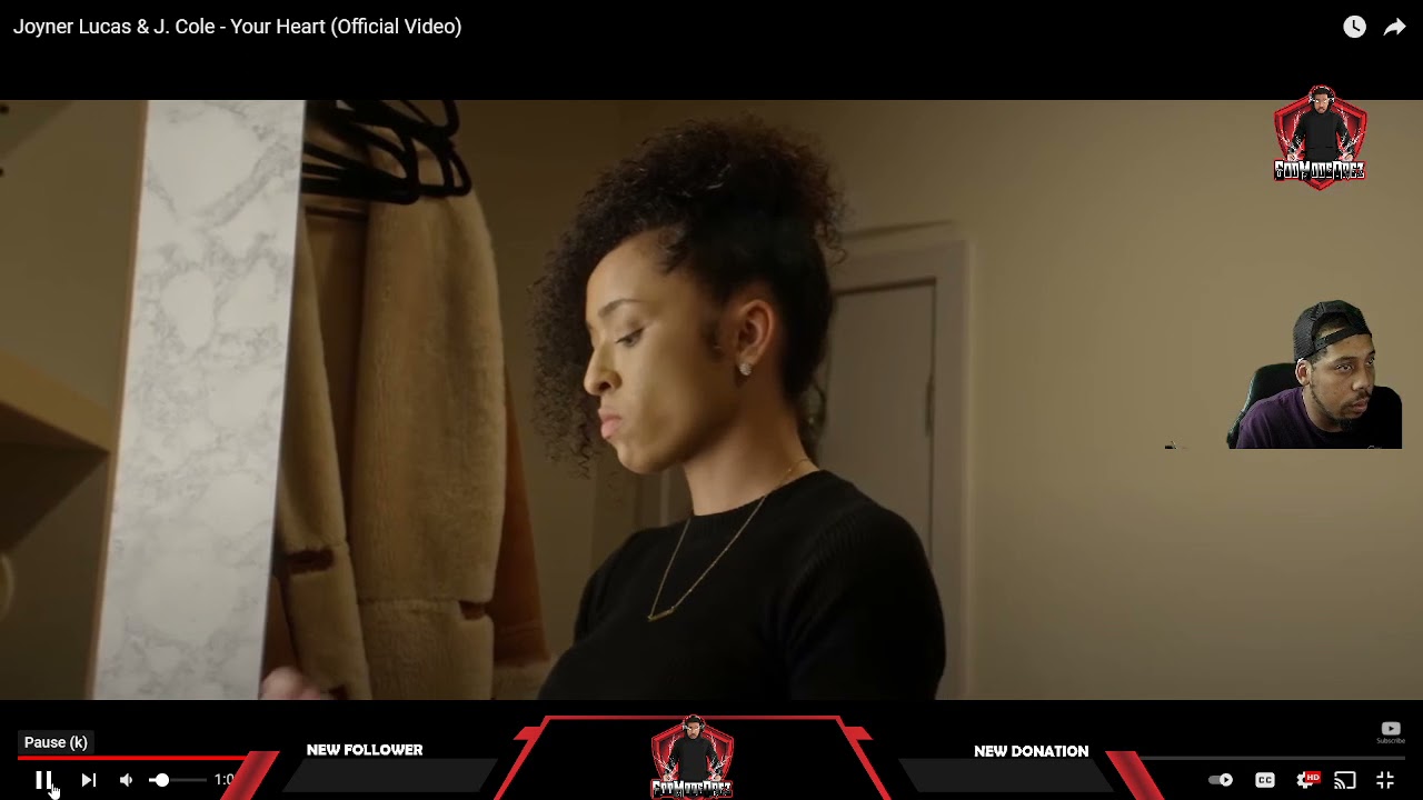 Joyner lucas & J. cole-your heart(official video) reaction by godmode