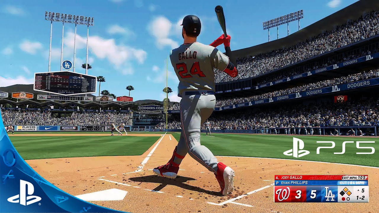 WHAT A COMEBACK! - Washington Nationals Vs Los Angeles Dodgers mlb the show 24 (PS5) 4K