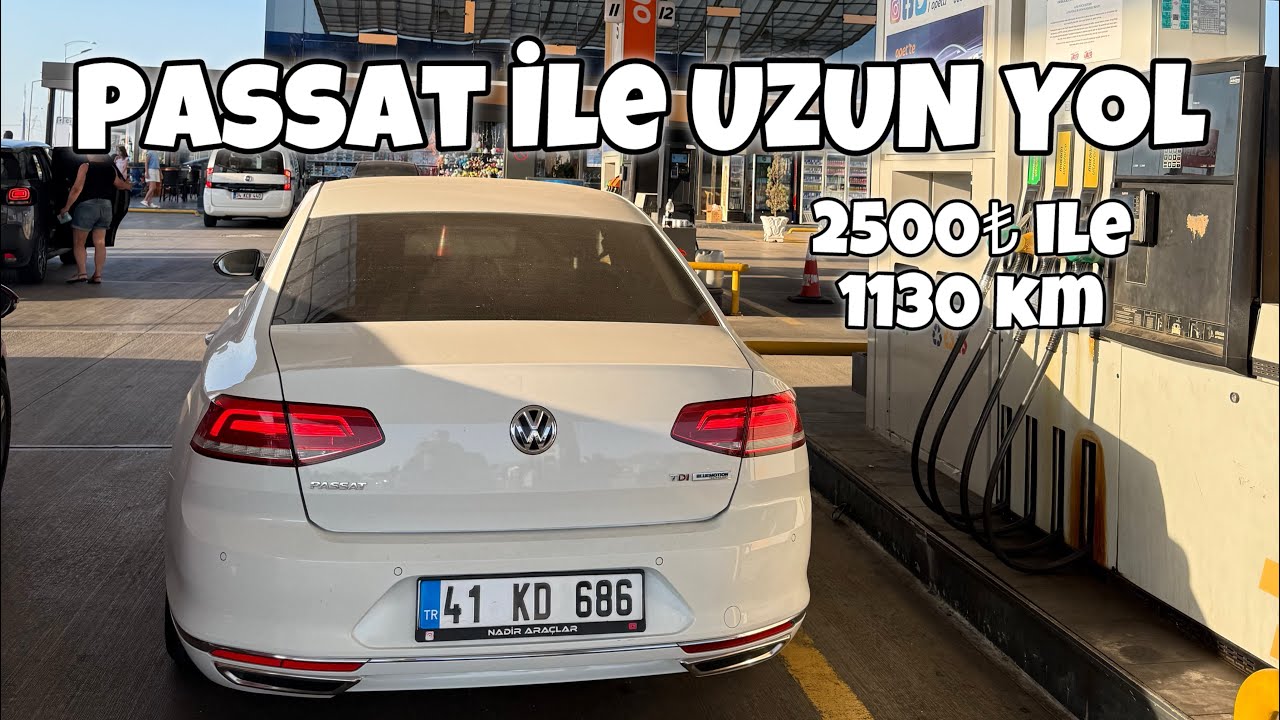 Passat Uzun Yol Performansı Şaşırttı 2500₺ ya 1.130 km Yaptım