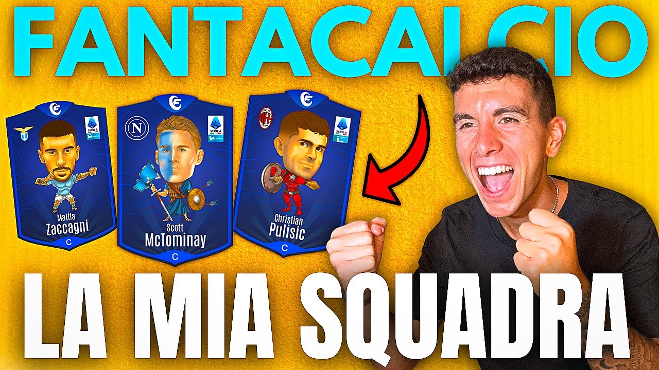 LA MIA SQUADRA DEL FANTACALCIO 2025/2026 !!⚽️