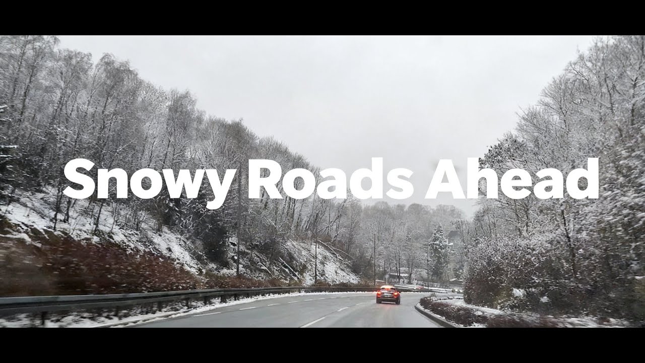 Snow Road Serenity ❄️