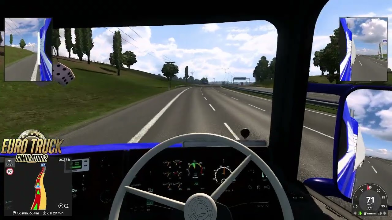 EURO TRUCK SIMULATOR 2 TRANSPORTING SMOKED EAL