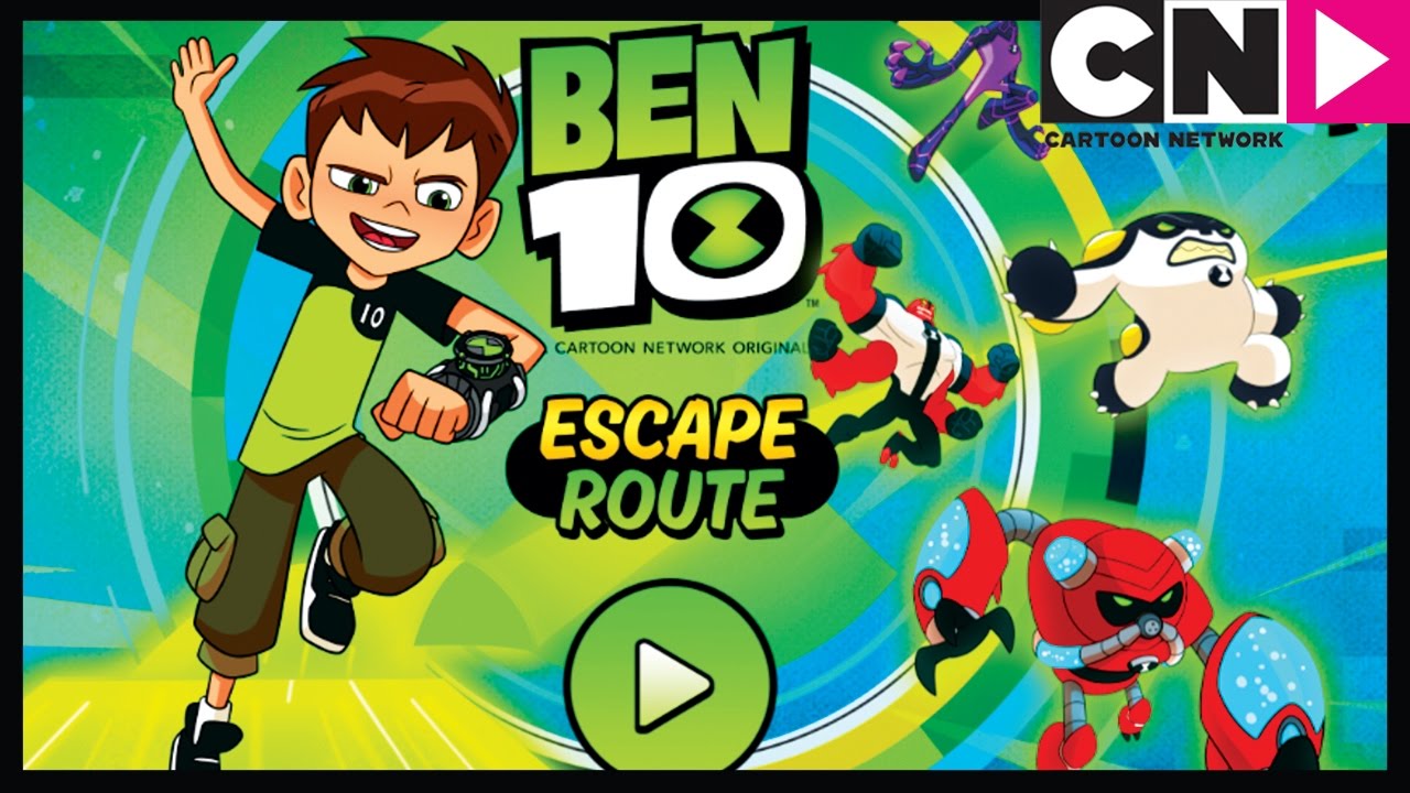 Ben 10 Games | Escape Route App Gameplay | Cartoon Network Games