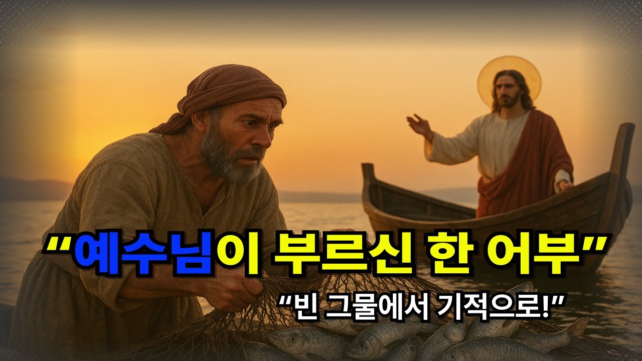 예수님의 말씀 한마디에 일어난 놀라운 기적｜절망하던 어부 베드로가 사도가 된 이유는?