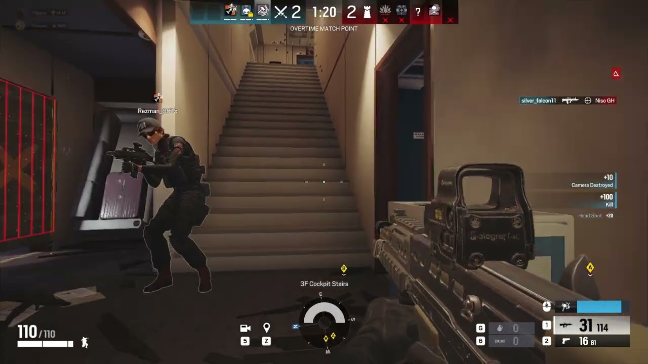 TomClancysRainbowSixSiege: Ngl I was heated in this last round