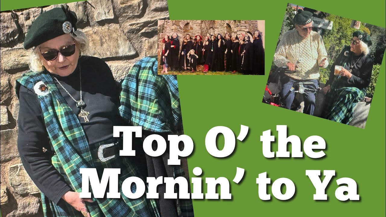 St. Patrick’s Day Fashion, Nostalgia, Storytelling, Gardening, Family  and more…OVER 60