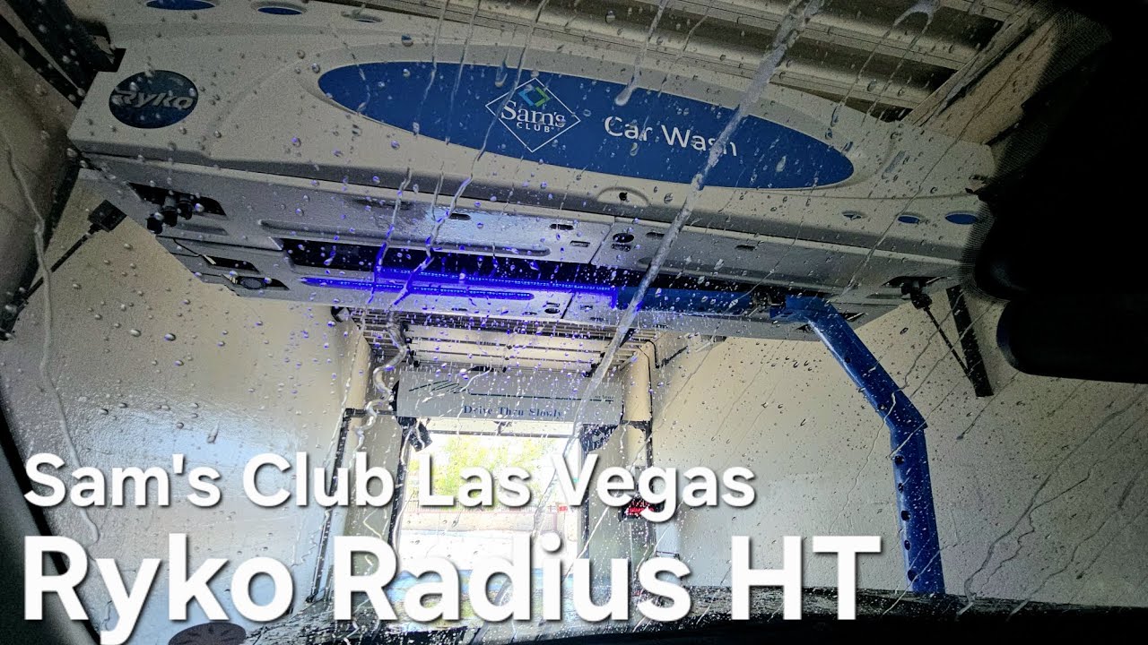 Ryko Radius HT - Sams Club Car Wash, Las Vegas