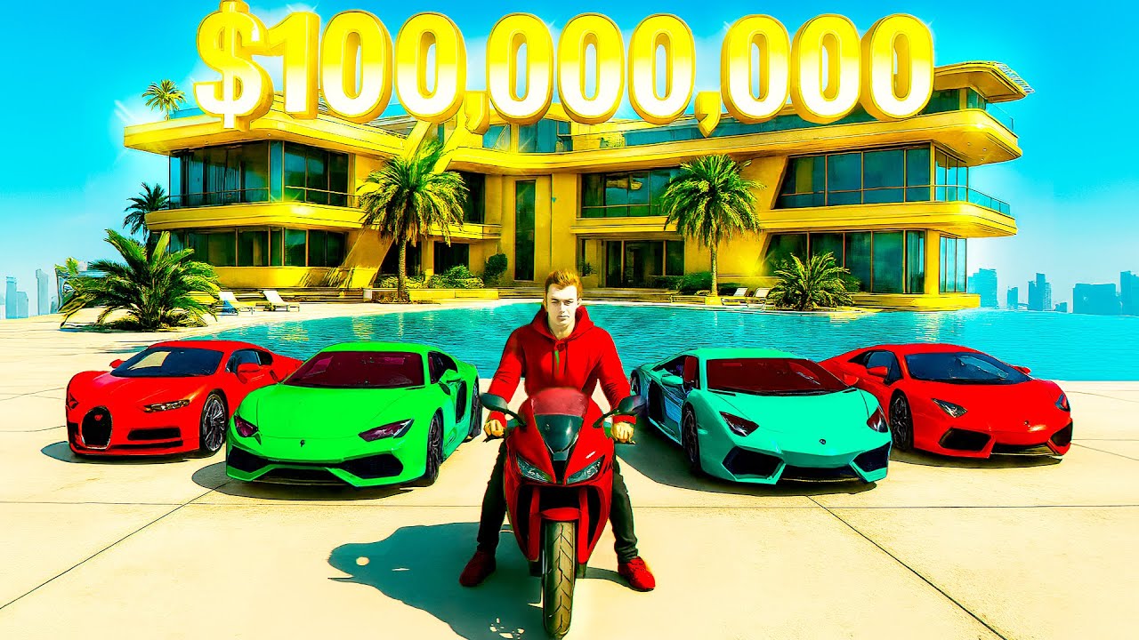 BUYING NEW $20,000,000 AI MANSION INSIDE GTA 5