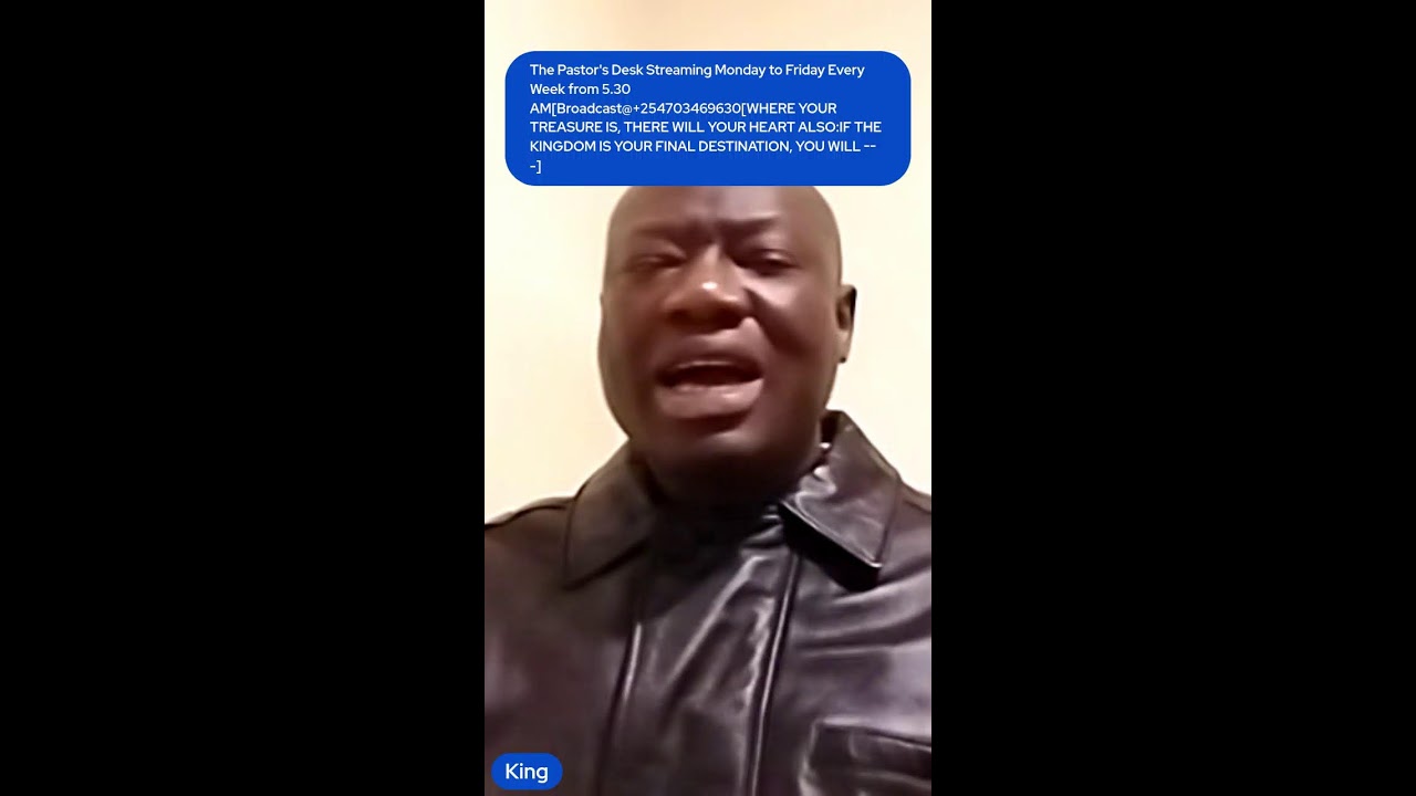 The Pastor's Desk: Daily Word Encounter  📱