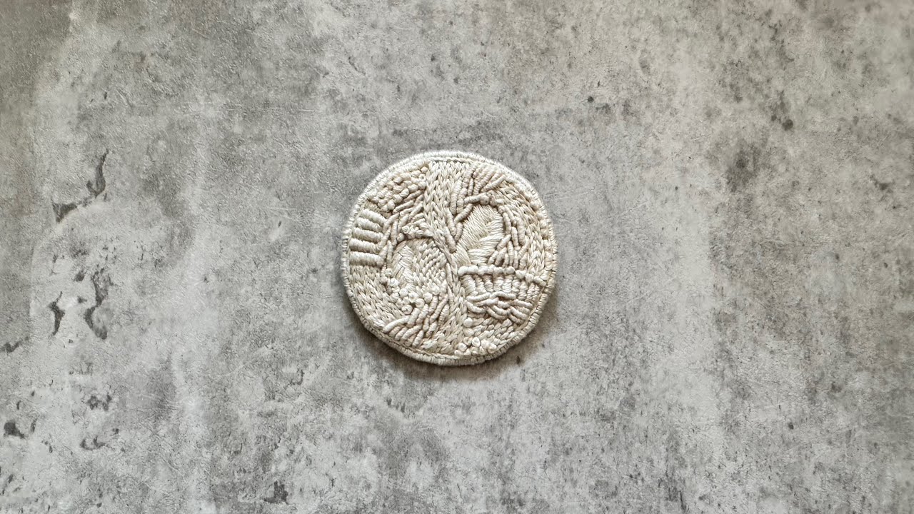 Jan 15, 2026 Let’s Embroider “historia a” Brooch from cem’s embroidery Book by 立原チエミ