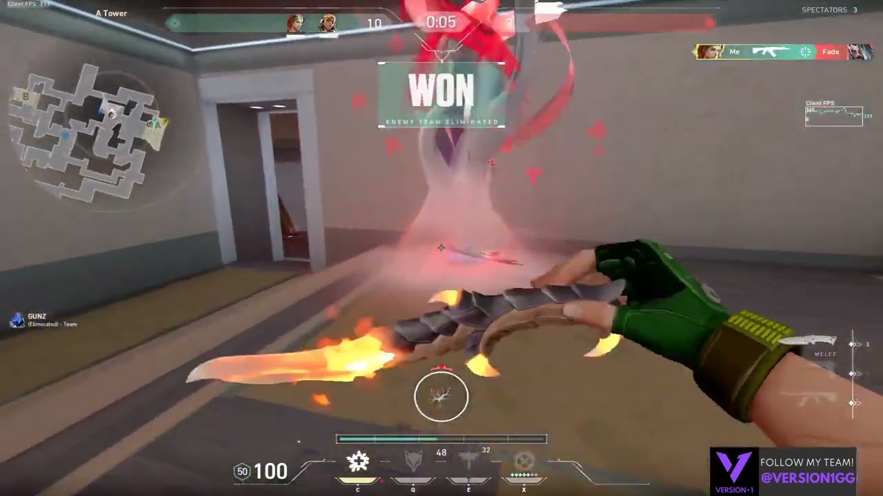 Fake flash by Nossy   #valorant #valclips #valoranttriumph