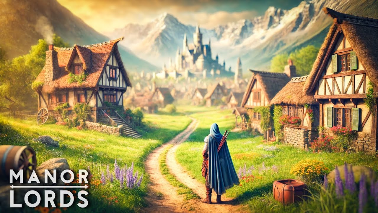 Building an ULTRA REALISTIC Village in 'Manor Lords'... | Stress Relief & Fall Asleep