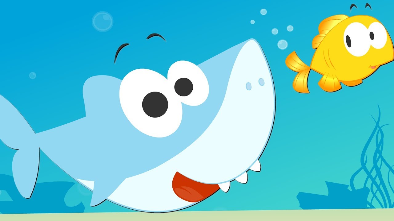🦈 BABY SHARK kids song and Baby Shark Dance 😗 Popular nursery rhymes for children