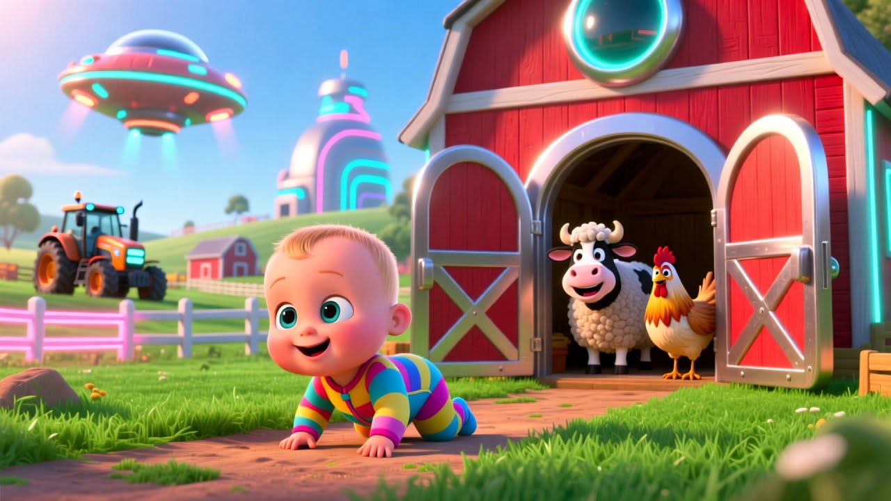 Farm ABC Learning Time 🐄🔤🍼 | Kids Fantasy Song | Learn ABC Letters and Happy Routines