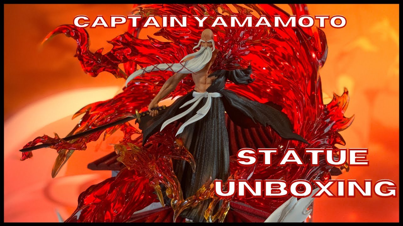 Yamamoto releases his Bankai | WS Studios - Captain Yamamoto - Bleach Resin Statue Unboxing