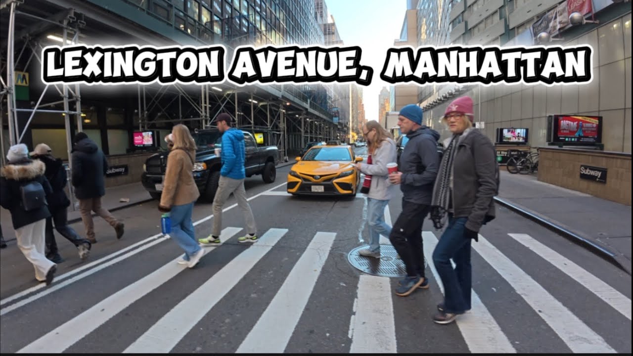 Exploring Lexington Avenue in Manhattan | NYC Street Walk 