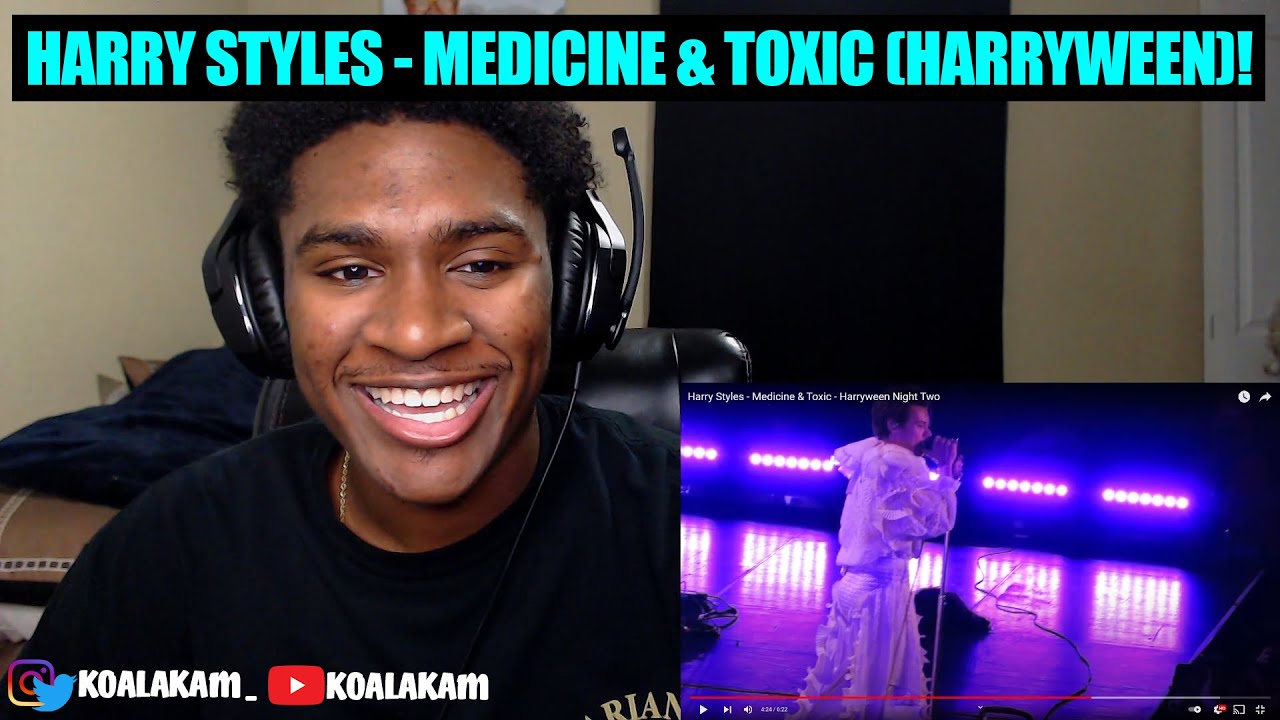 Harry Styles - Medicine & Toxic (Harryween 2021) (REACTION!)