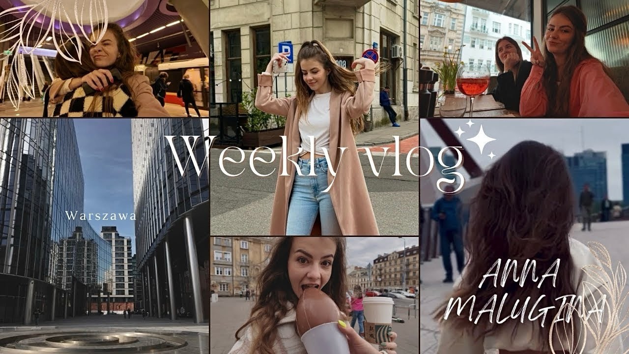 WEEKLY VLOG ☆ spacer po Warszawie, gra w koszyk&oacute;wkę z tatą, plany na starość