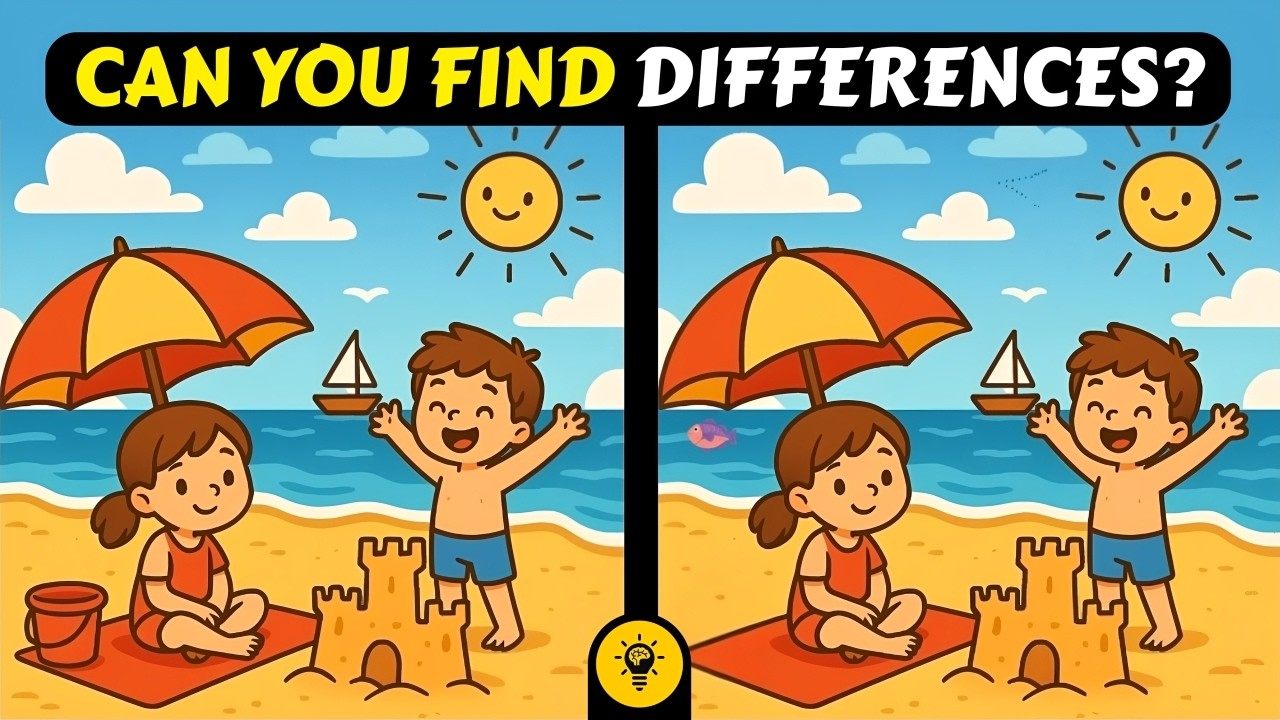 Spot 3 Differences | Test Your Sharp Eyes 🧩💡 | Lustre Side