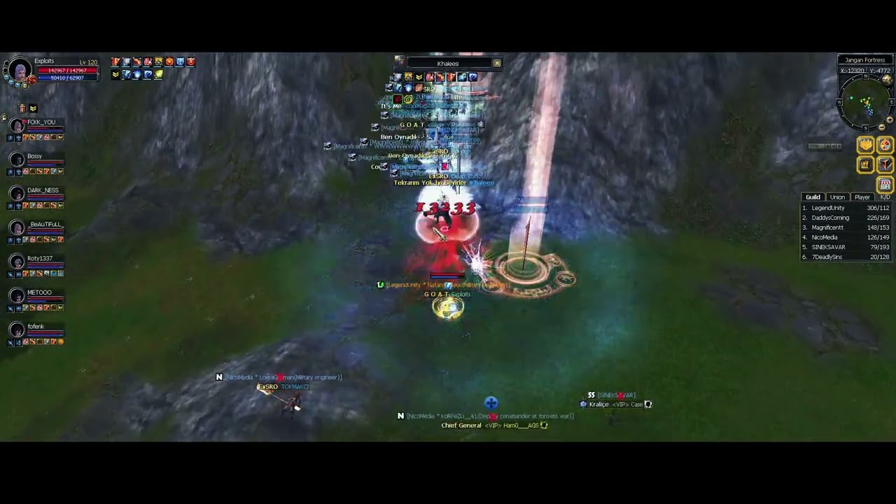 LegendUnity | Ex Online Jangan Fortress war - Who can versus us ?