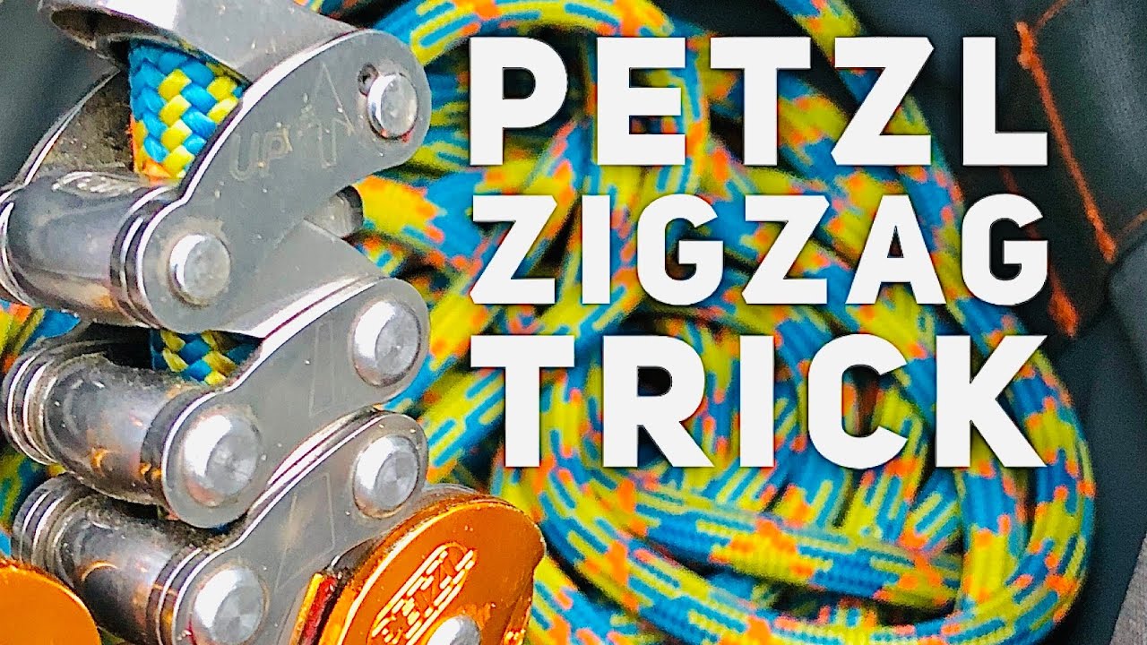 Советы и рекомендации для арбористов | Складывание цепи Petzl ZigZag с помощью микроблока