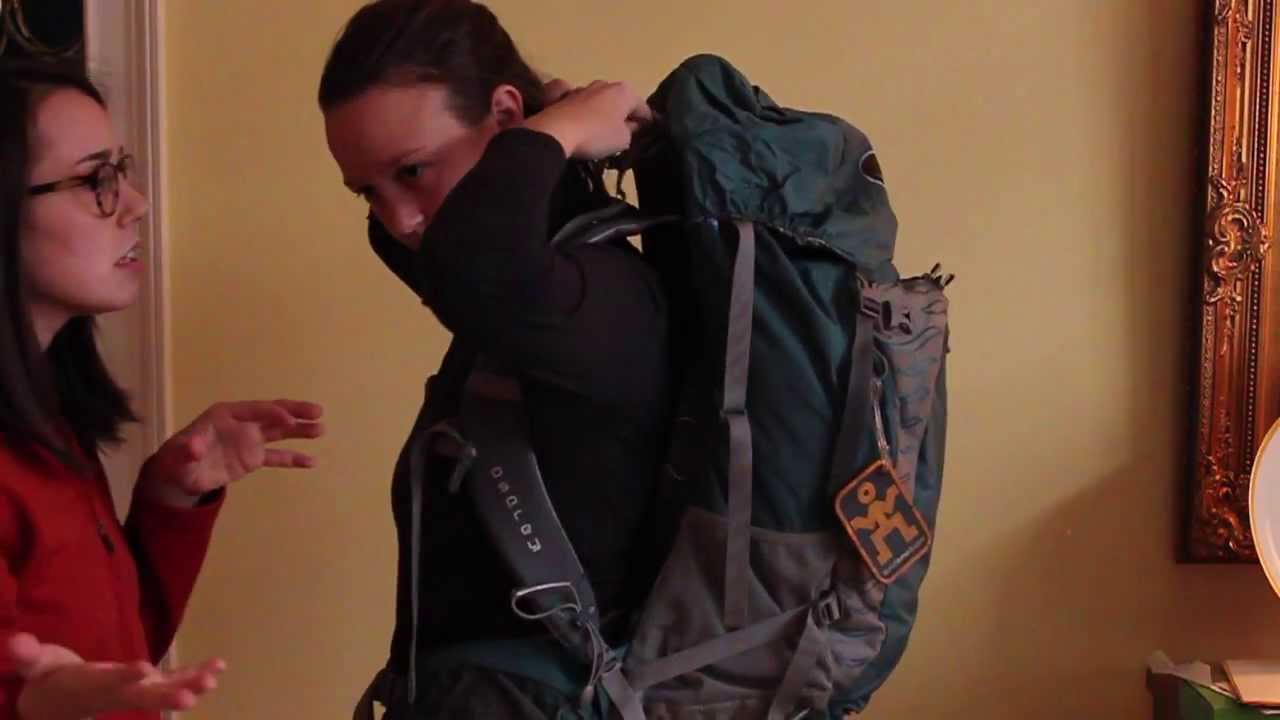 How to Fit a Backpack