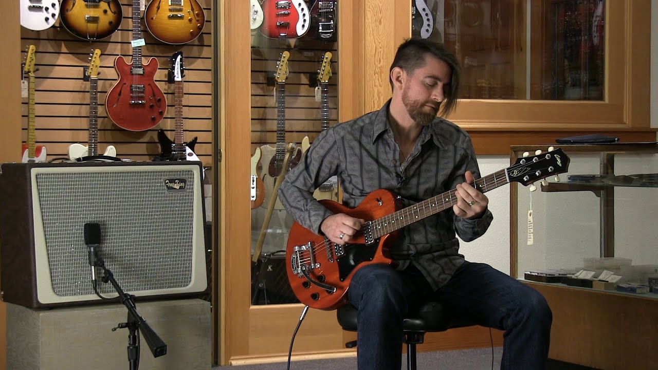Collings 290 Clear Orange w/ Bigsby