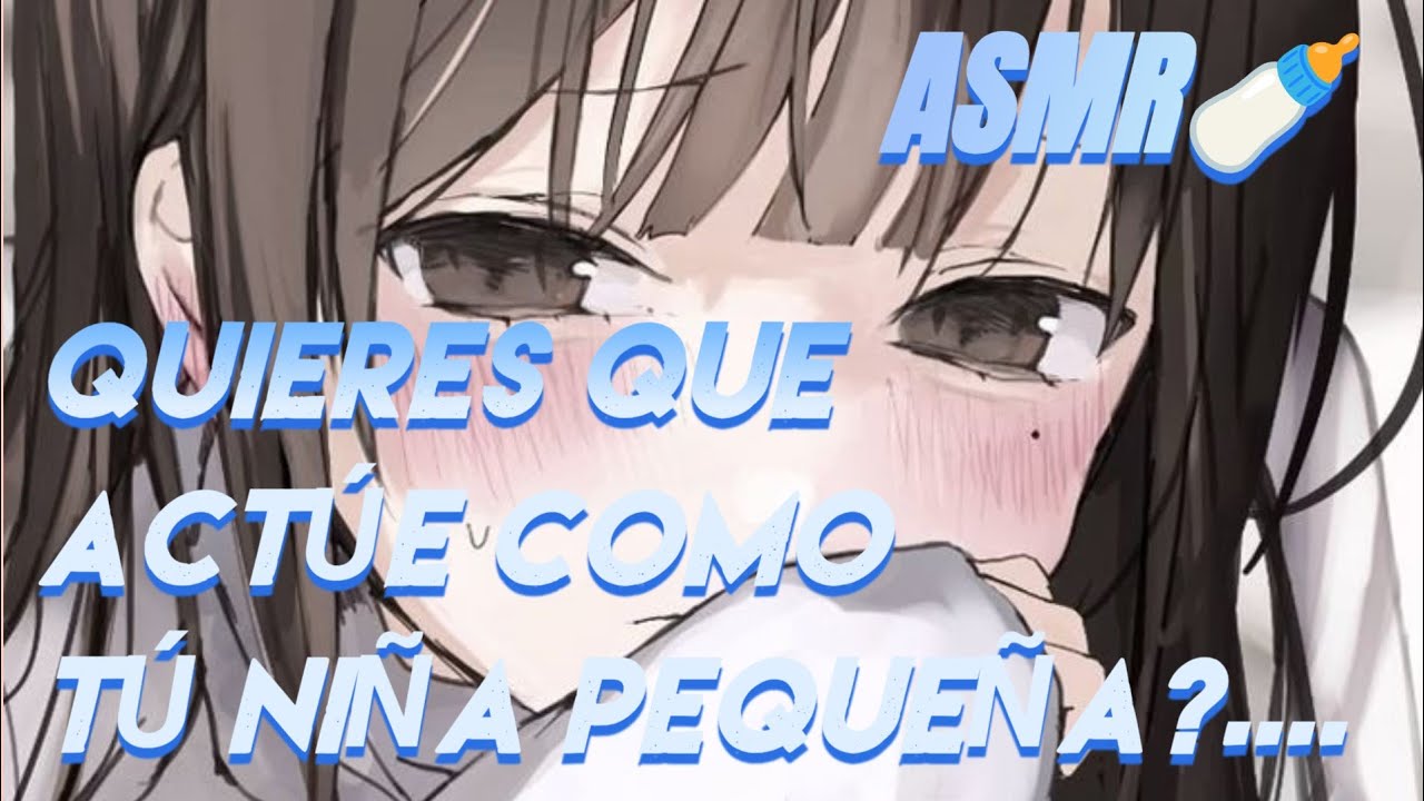 ASMR🍼 Tú novia mayor actúa como una pequeña