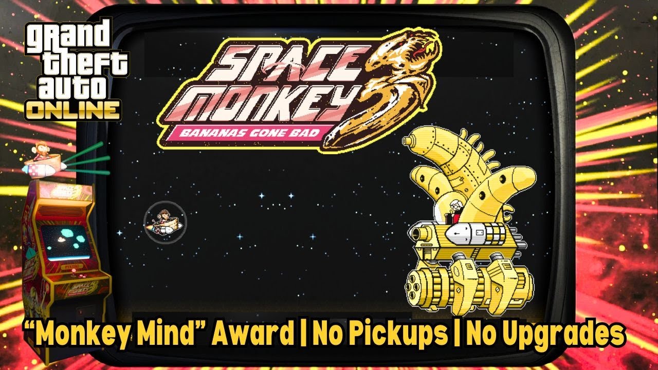 GTA Online Space Monkey 3 Arcade Game 