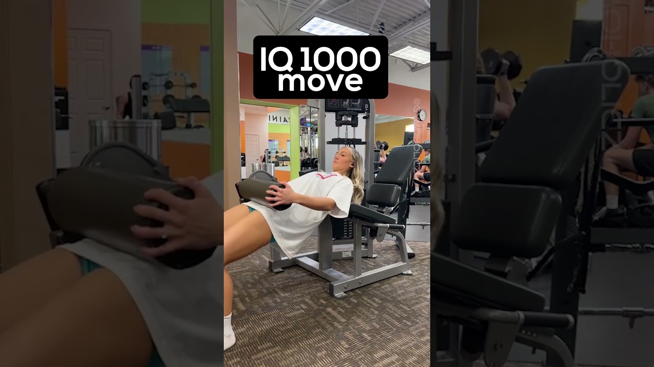 Unbelievable Leg Extension Hack for Perfect Glutes! 👀🍑