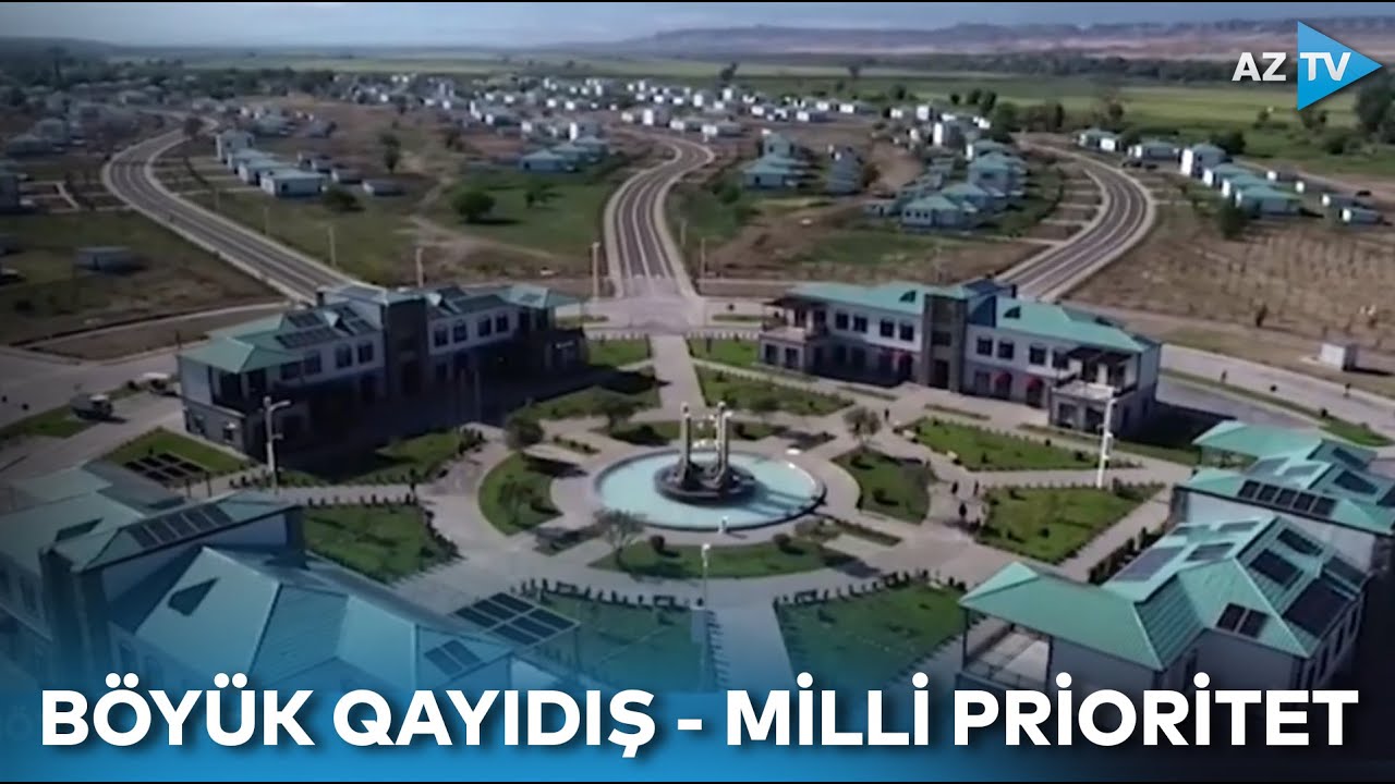 2030-cu ilədək müəyyənləşən milli prioritet - BÖYÜK QAYIDIŞ