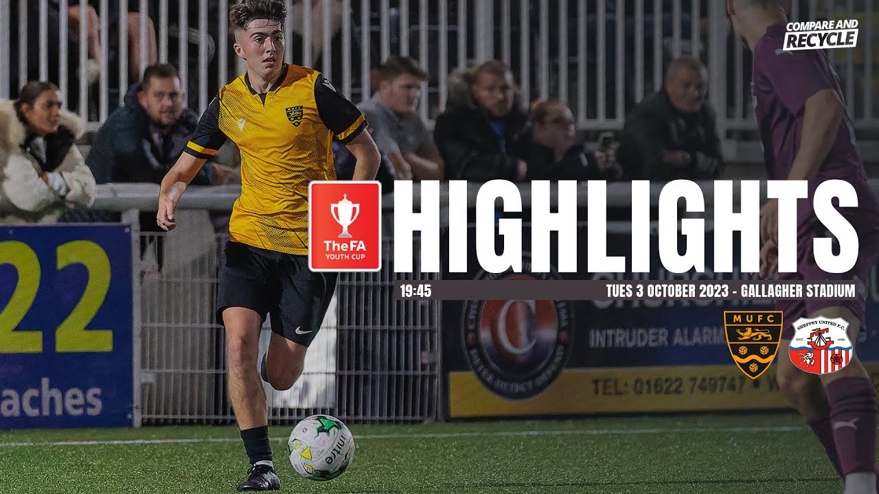 U18: Maidstone United U18 Vs Sheppey United U18 (03/10/23)
