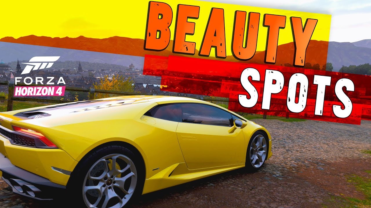 Forza Horizon 4 | All BEAUTY SPOT Locations (Taking the Grand Tour Achievement / Trophy)