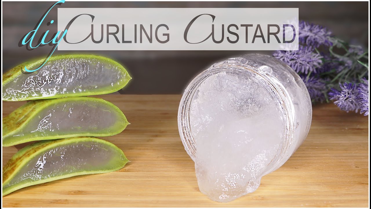 DIY Aloe Vera Curling Custard | Basic Formula | Oil Free Hair Care