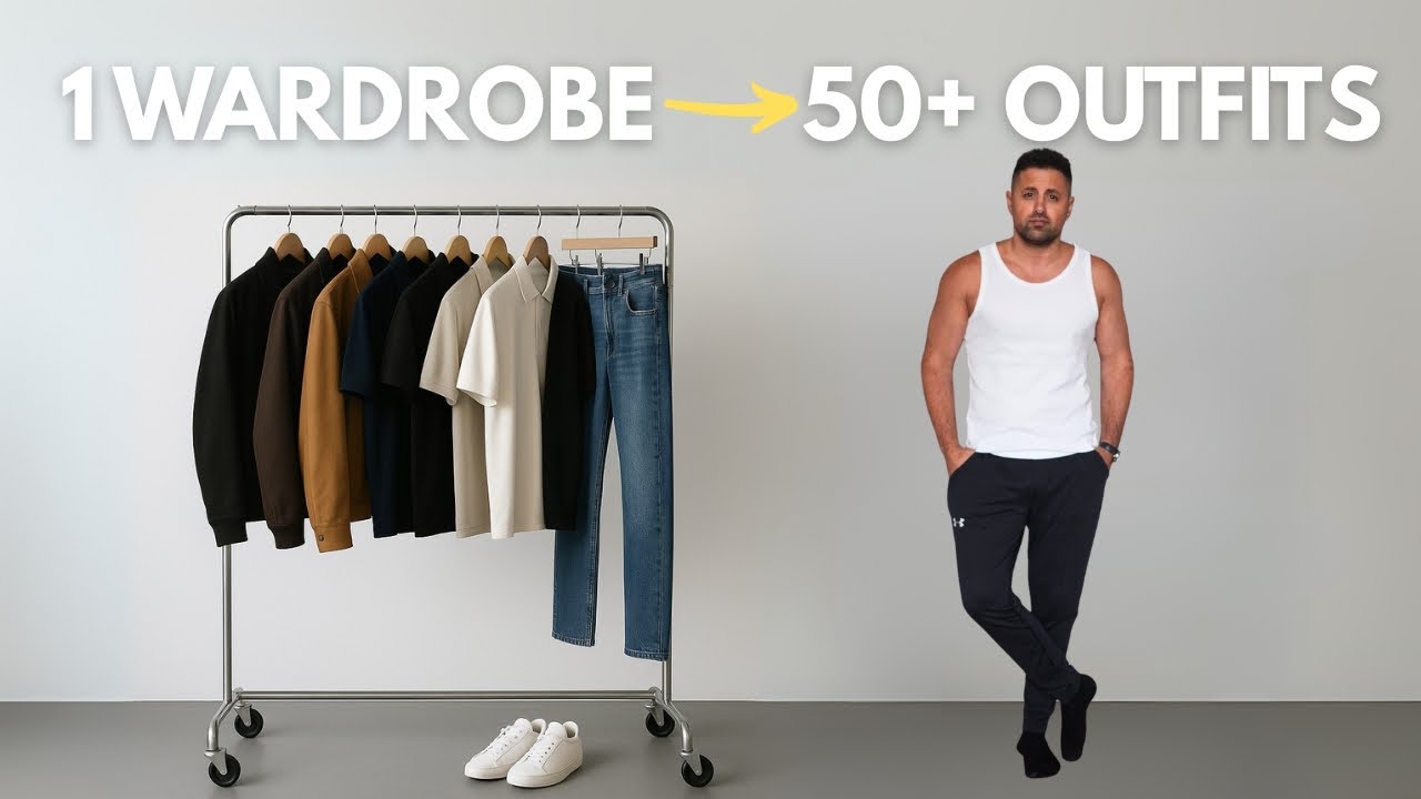 How to Create 50+ Outfits from Just 10 Clothing Items | Mens Style Guide
