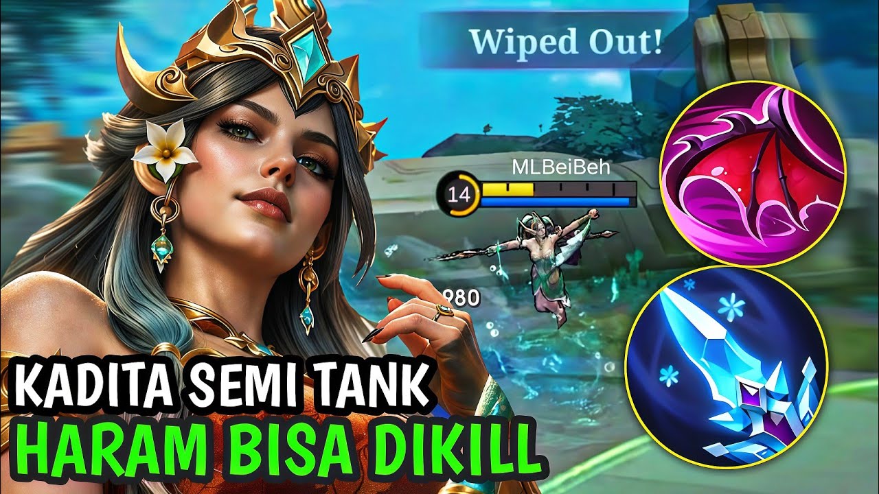 MAGE TERKUAT NO.1❗INI DIA KADITA BUILD KESELAMATAN DUNIA AKHIRAT| MLBB