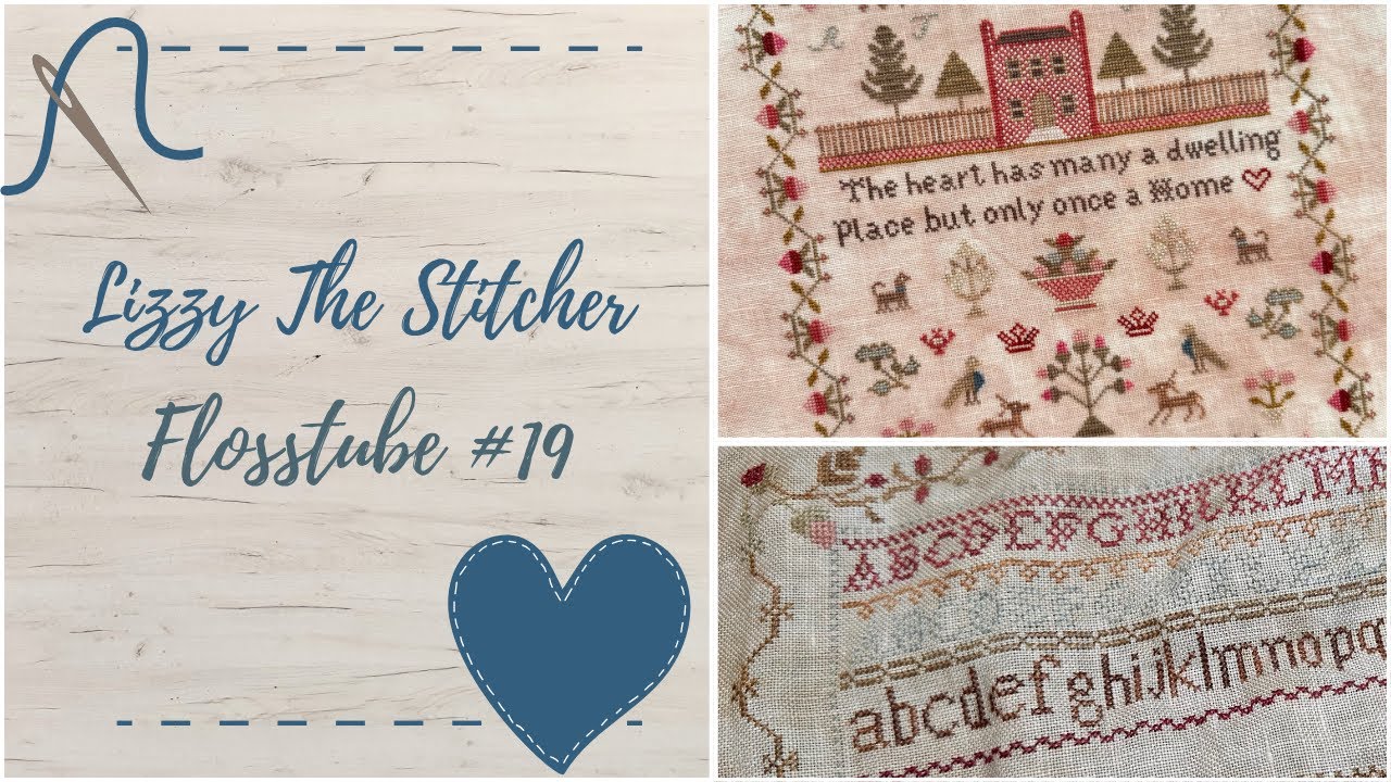 Flosstube #19 - WIP Catch Up!!