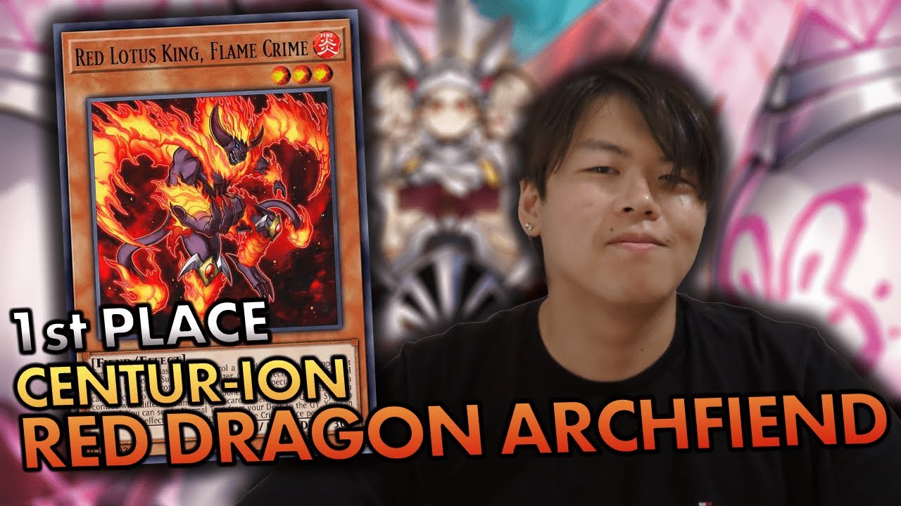 Yu-Gi-Oh! UNDEFEATED! Red Dragon Archfiend Centur-ion Deck Profile & Combo! June-July 2024
