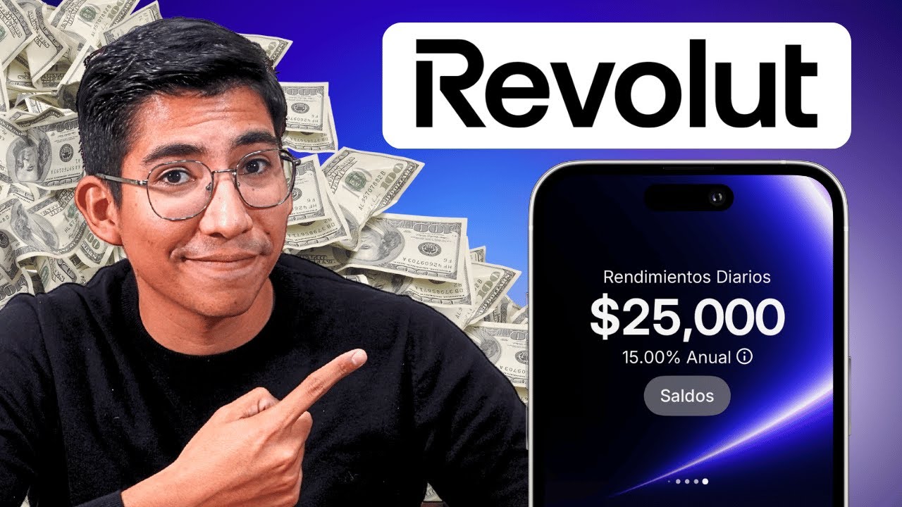 REVOLUT M&eacute;xico | El BANCO que TE PAGA el 15%