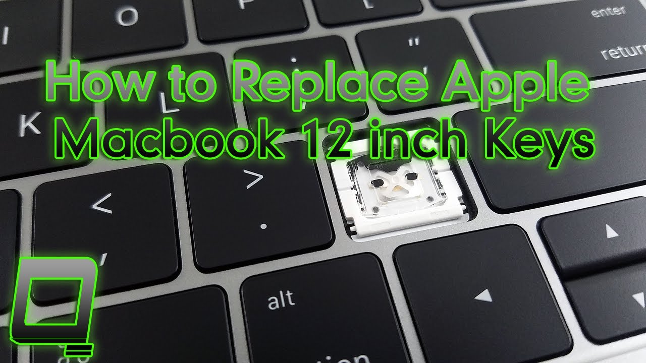 How to Replace Apple Macbook 12 inch Retina Keys (Butterfly Clips)