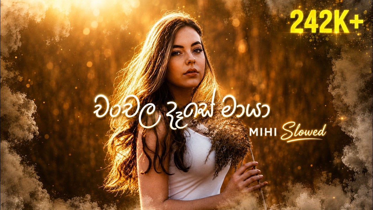 Chanchala Dase Maya |  චංචල දෑසේ මායා (Slowed + Reverb)  @Mihi_slowed
