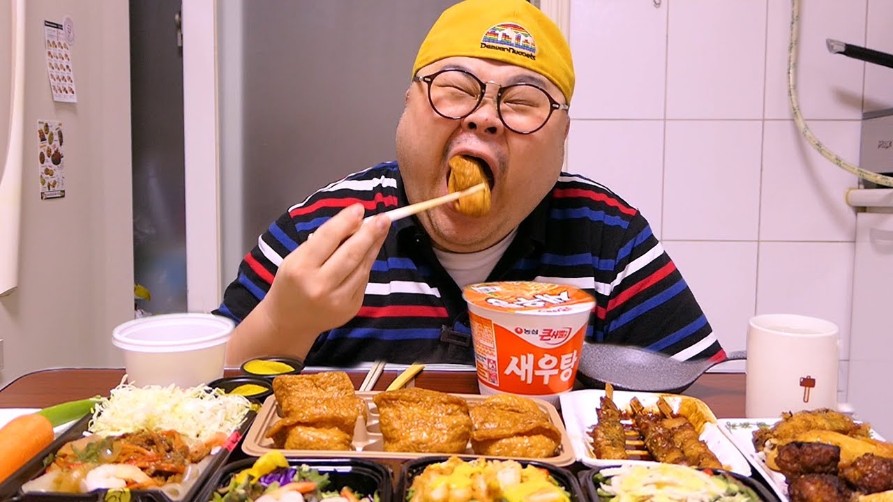 고독한 아재의 한끼?! 먹방 | 😱분명 비상식량 이였지만 하루만에 다먹은 썰😝 Mukbang ASMR