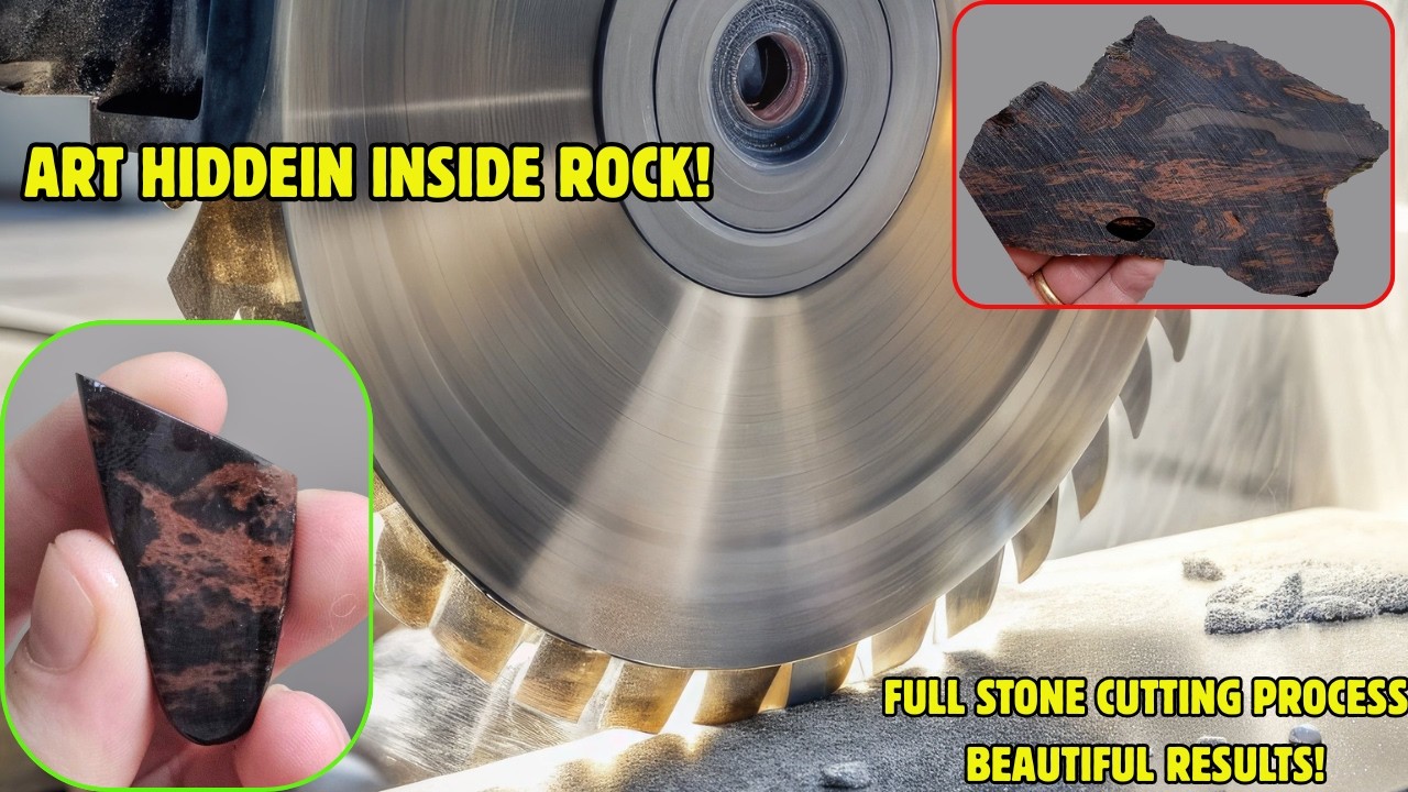 Ordinary Rock Reveals Amazing Work of Art!