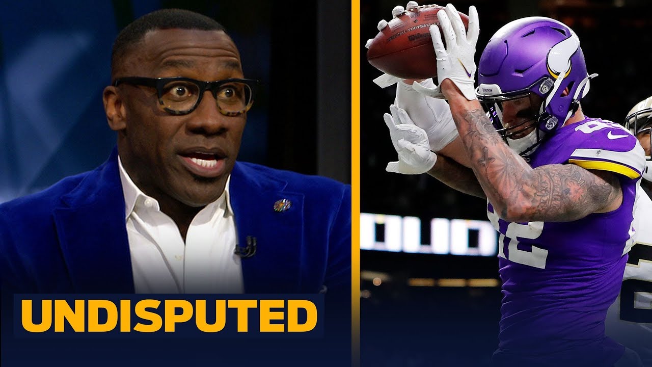 Kyle Rudolph should've been called for pass interference on final play — Shannon | NFL | UNDISPUTED