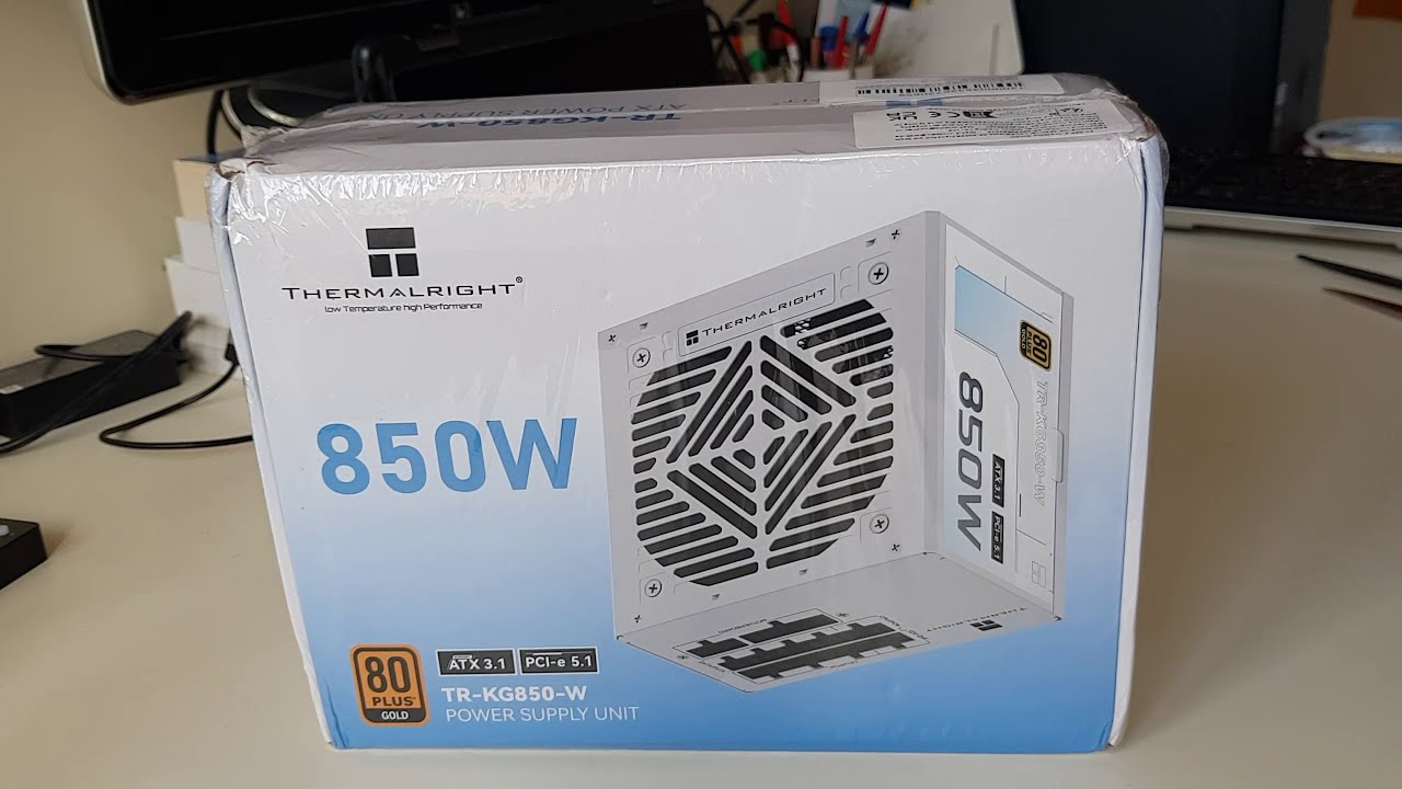 Unboxing Thermalright TR-KG850-W PSU (Jiuzhou Yangguang HKCMAX-850)