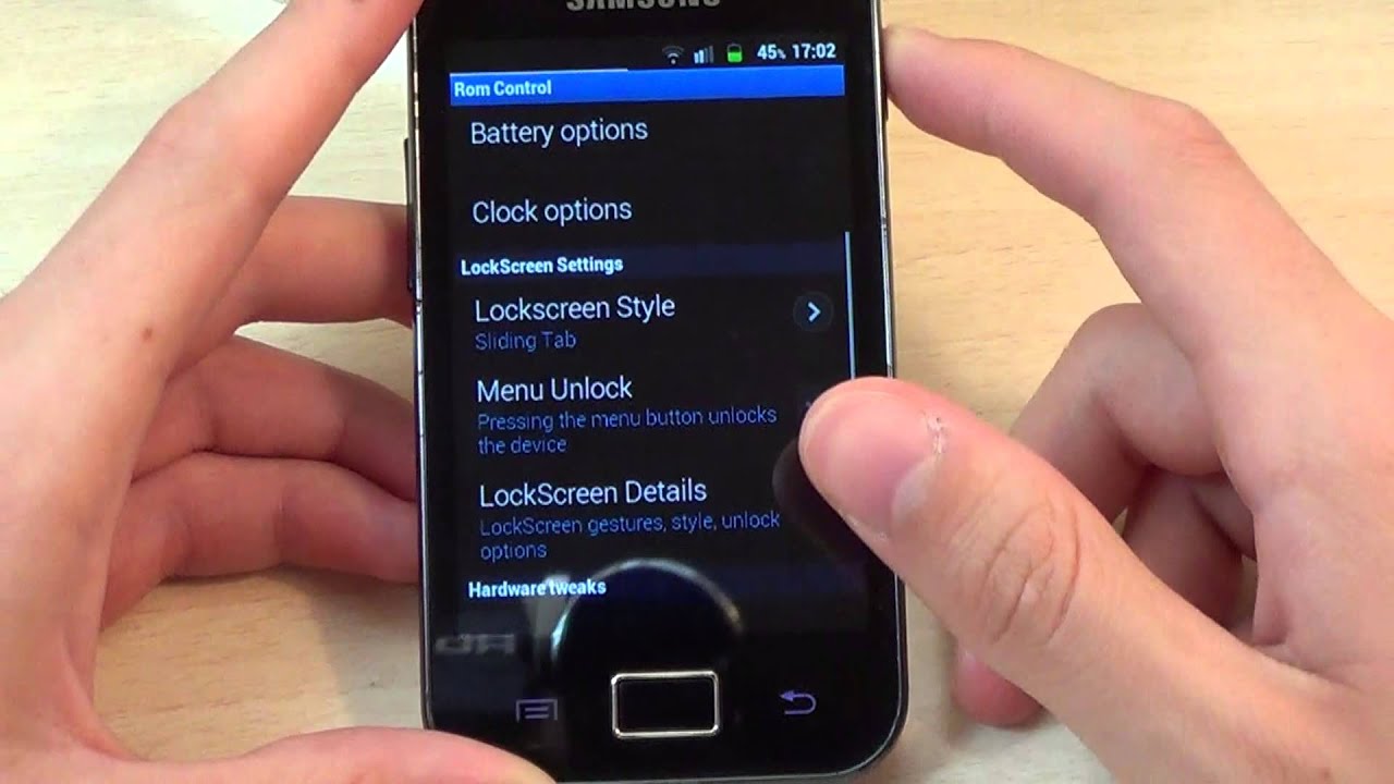 Ultimate Stock Rom v6: review en un Samsung Galaxy Ace - TheVigoFlax