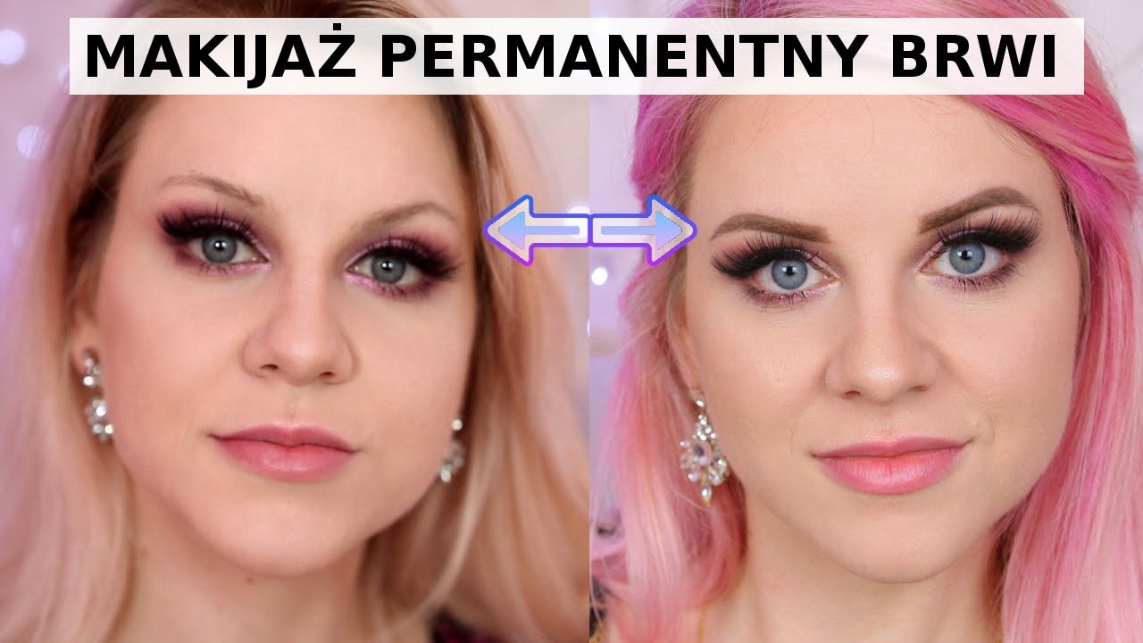 Makijaż permanentny brwi - ból, efekty, cena, jak wygląda zabieg * Candymona
