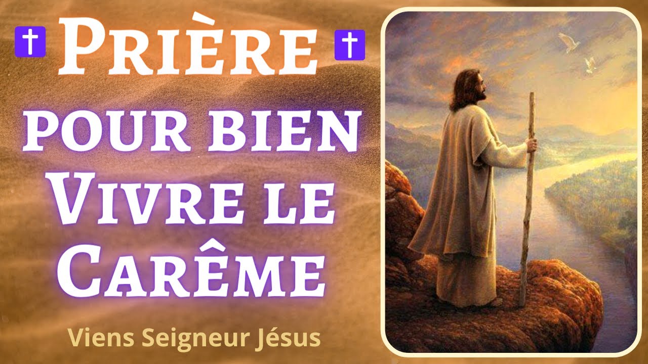 🙏❤ Prayer for a fulfilling Lent with Jesus - Guided Meditation